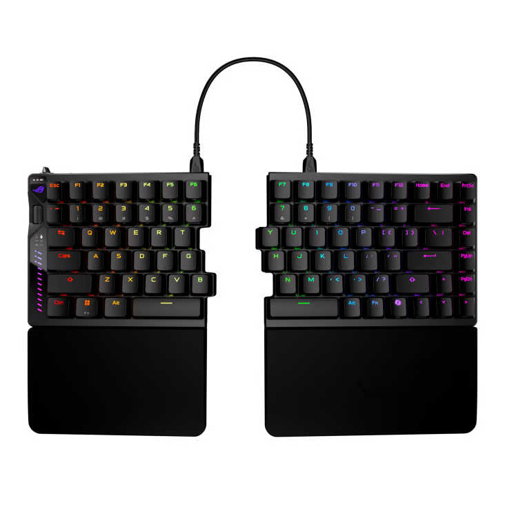 ASUS 華碩 ROG Falcata 75% 分離式 無線電競機械鍵盤 - HFX V2 磁軸 - 1年保養
