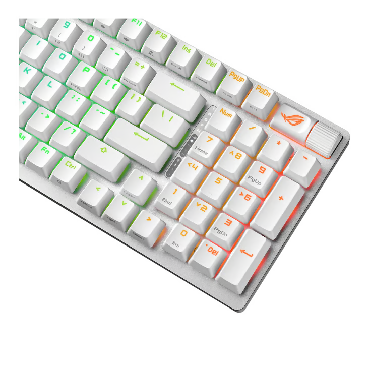 ASUS 華碩 ROG Strix Scope II 96Keys 無線電競遊戲鍵盤 (NX Snow 英文) - White 白色
