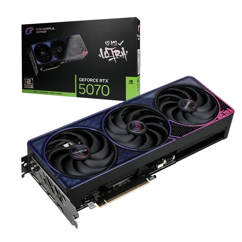 Colorful iGame GeForce RTX 5070 Ultra OC 12GB 顯示卡 - 3年保養