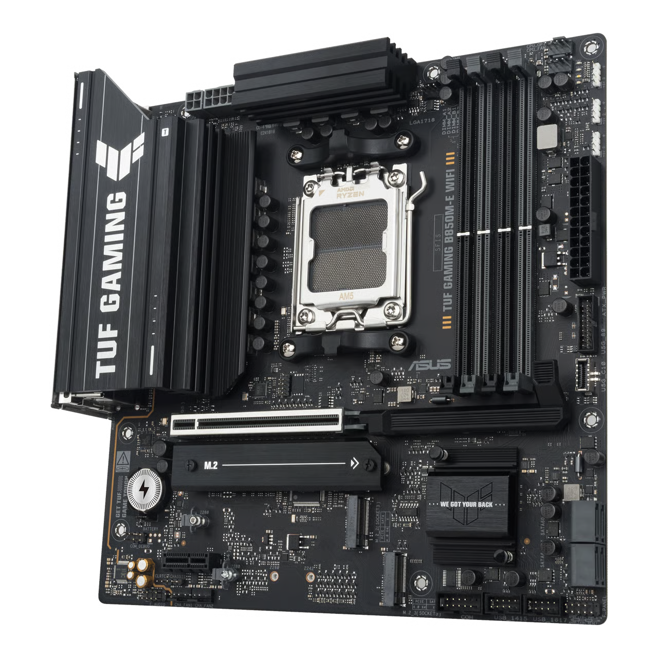 ASUS 華碩 TUF GAMING B850M-E WIFI Micro-ATX 主機板 (DDR5) - 3年保養