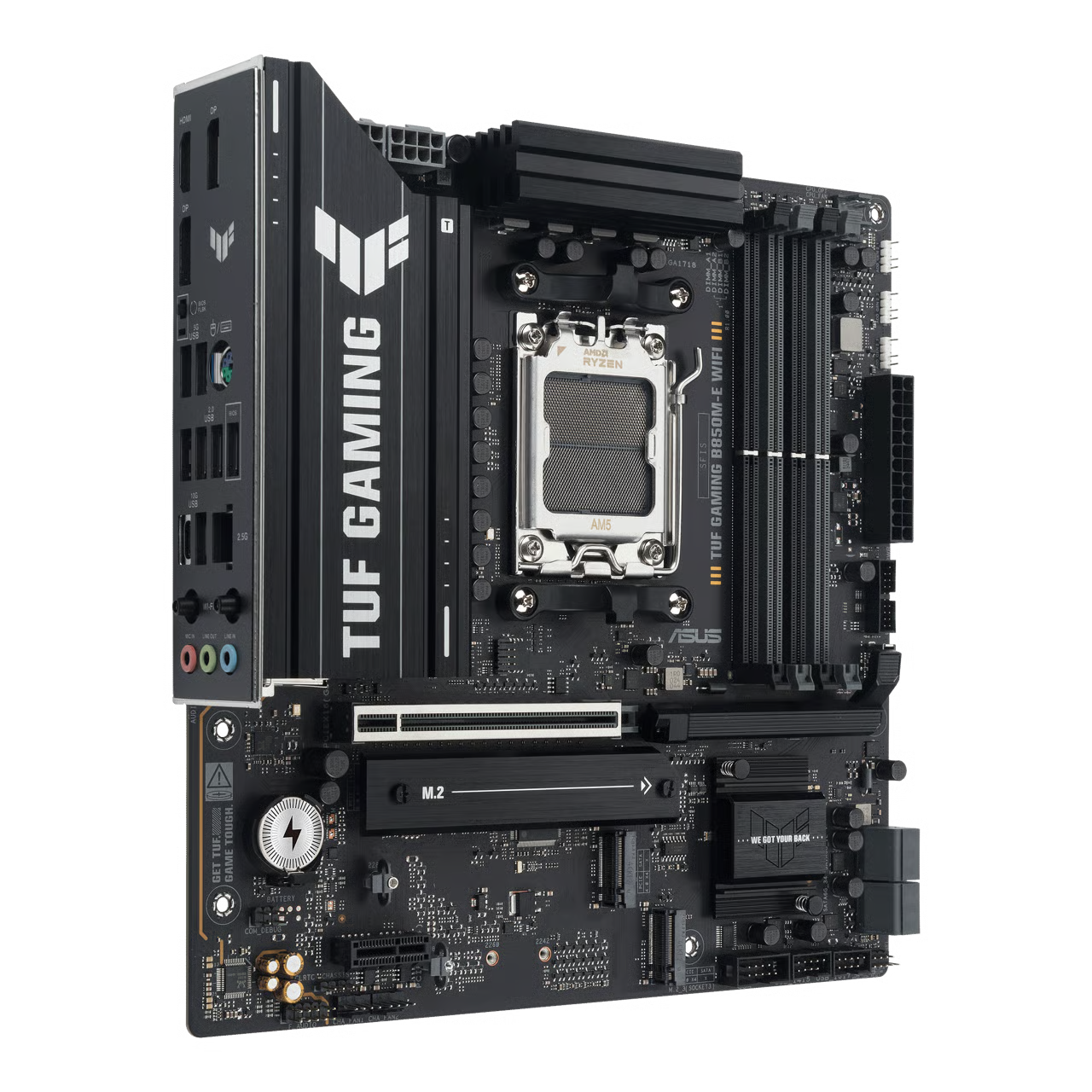 ASUS 華碩 TUF GAMING B850M-E WIFI Micro-ATX 主機板 (DDR5) - 3年保養
