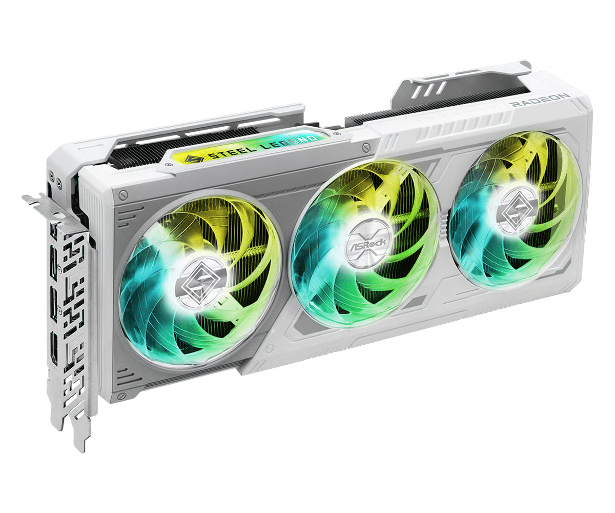 ASRock 華擎 RX 9070 XT Steel Legend 16GB 顯示卡 - 3年保養