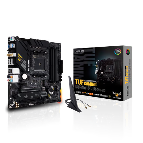 ASUS 華碩 TUF GAMING B550M-PLUS (WI-FI) II Micro-ATX 主機板 (DDR4) - 3年保養（平行進口）