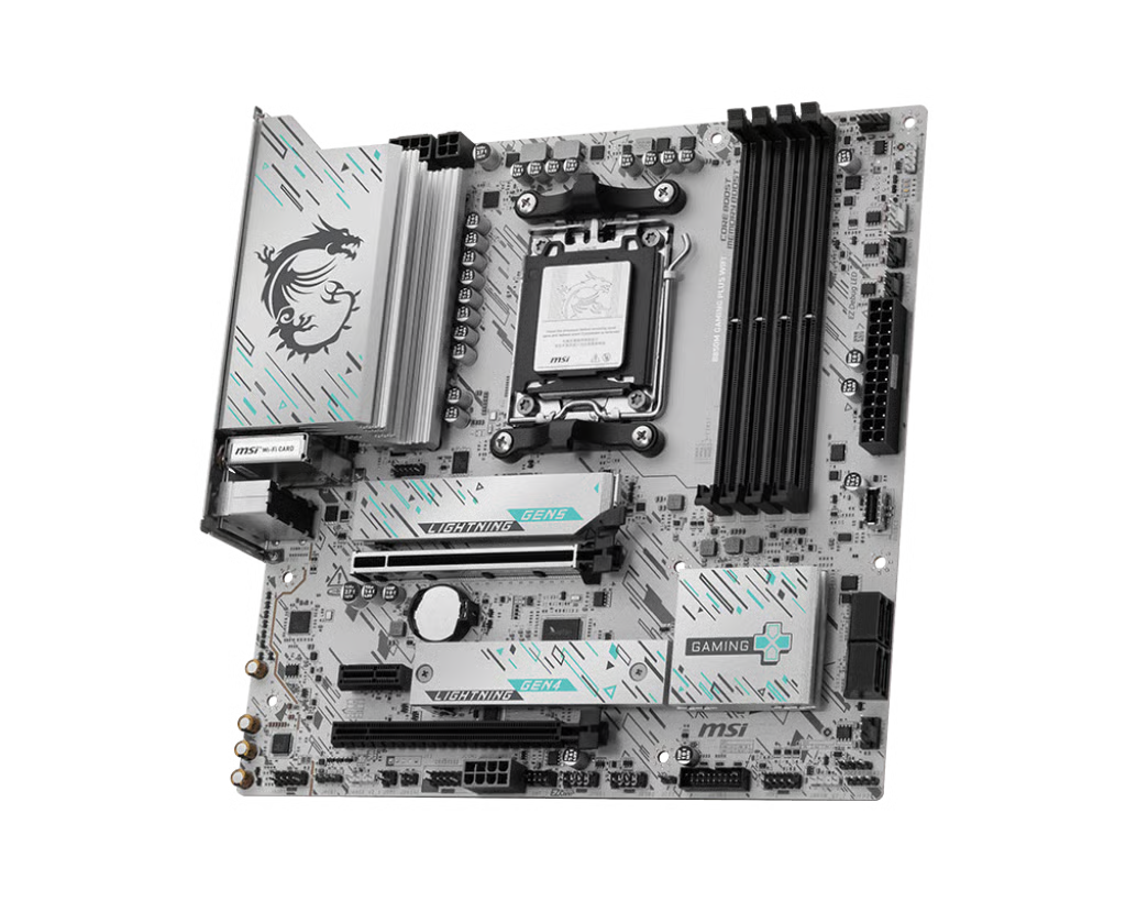 MSI 微星 B850M GAMING PLUS WIFI mATX 主機板 (DDR5) - 3年保養