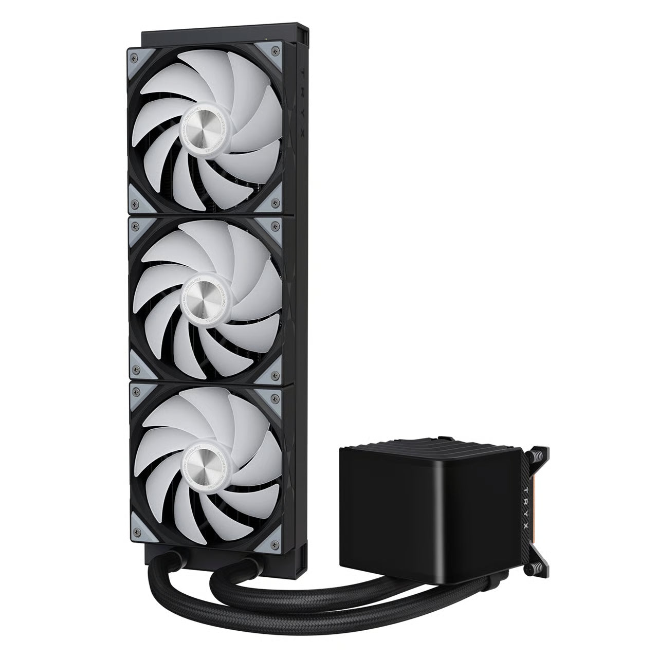 TRYX PANORAMA ARGB UPGRADE 360mm 水冷散熱器 - Black 黑色 - 6年保養 (螢幕組件2年)