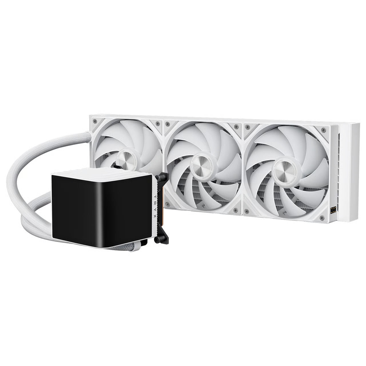 TRYX PANORAMA ARGB UPGRADE 360mm 水冷散熱器 - White 白色 - 6年保養 (螢幕組件2年)