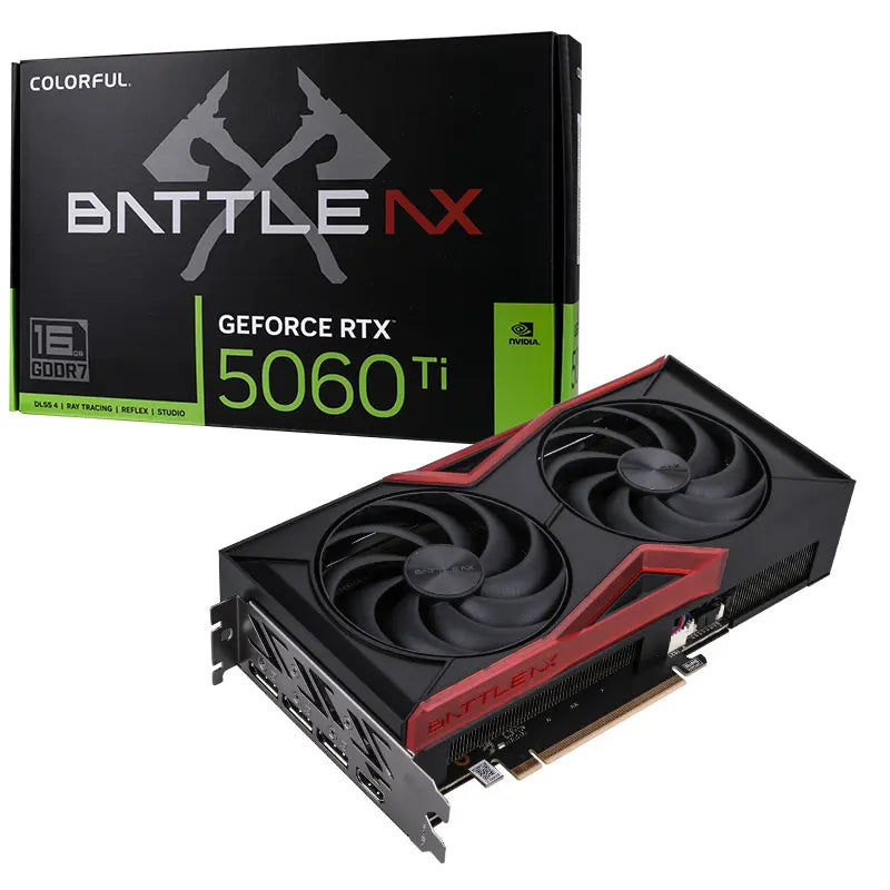 COLORFUL 七彩虹 GeForce RTX 5060 Ti Battle AX DUO 16GB-V 顯示卡