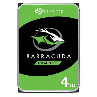 Seagate Barracuda 4TB 5400rpm 256MB 3.5" Desktop HDD (ST4000DM004)