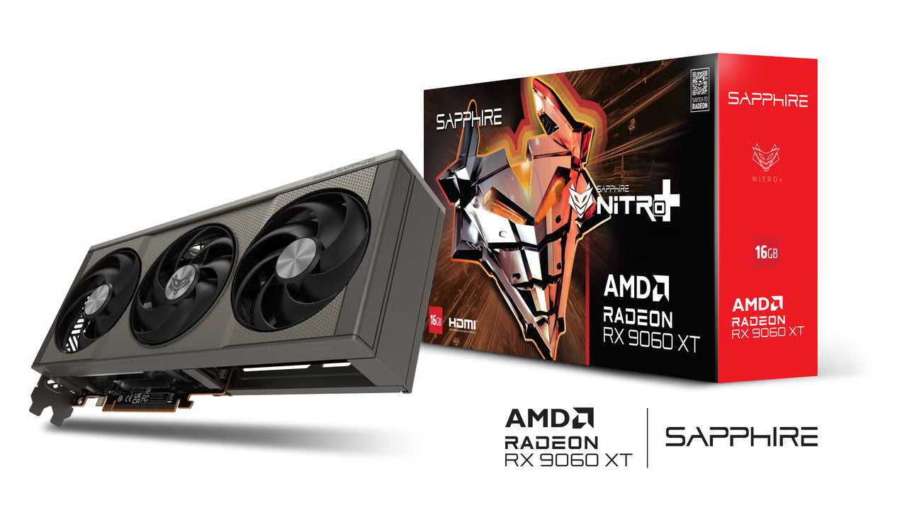 SAPPHIRE 藍寶石 NITRO+ AMD Radeon RX 9060 XT 16GB 顯示卡