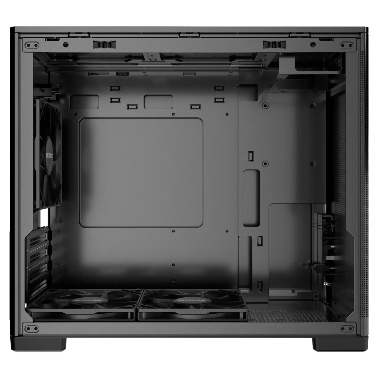 Okinos Minimal Art 4 Micro-ATX 機箱 【預裝3把PWM風扇】