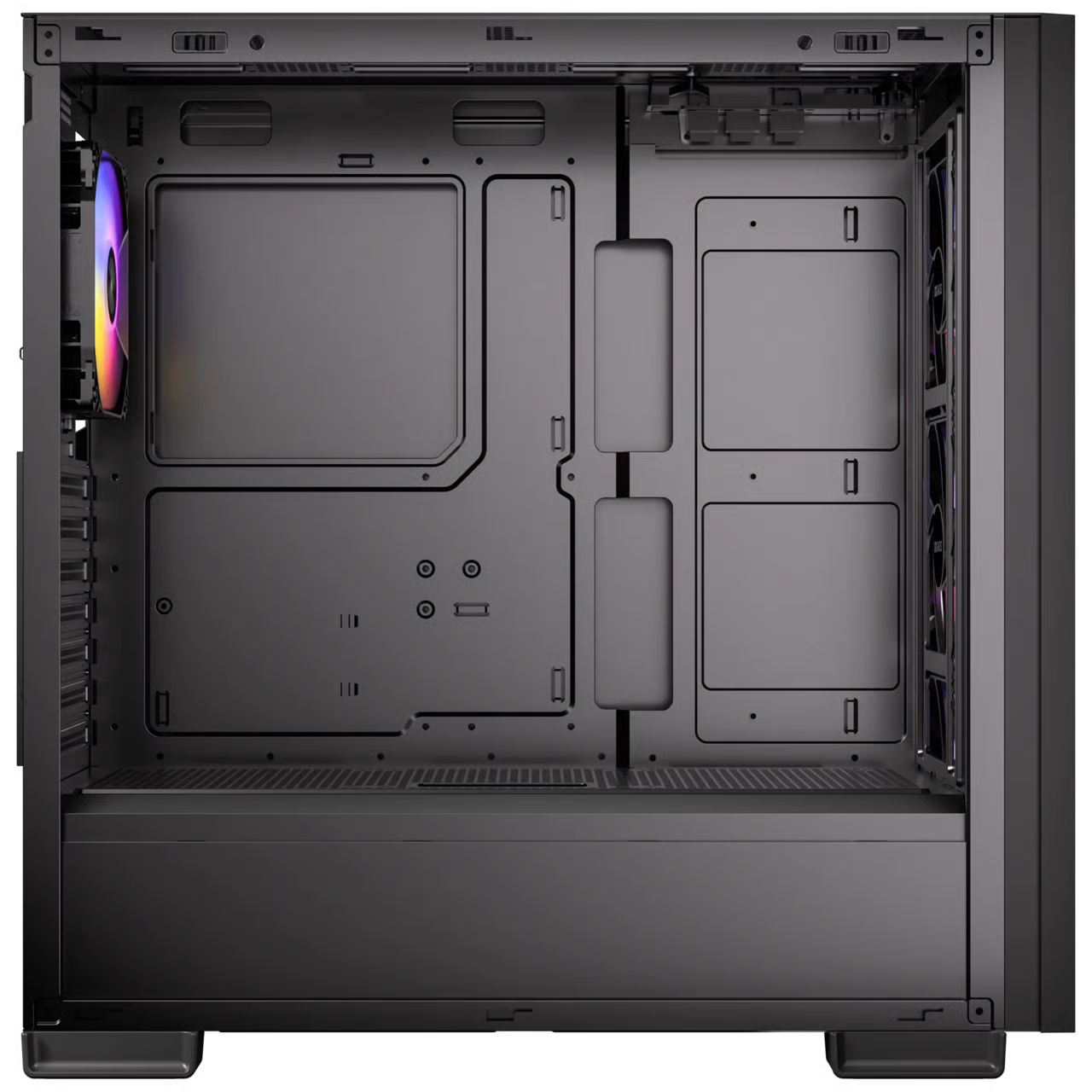 Okinos 612 ARGB ATX 機箱 【預裝4把ARGB風扇】