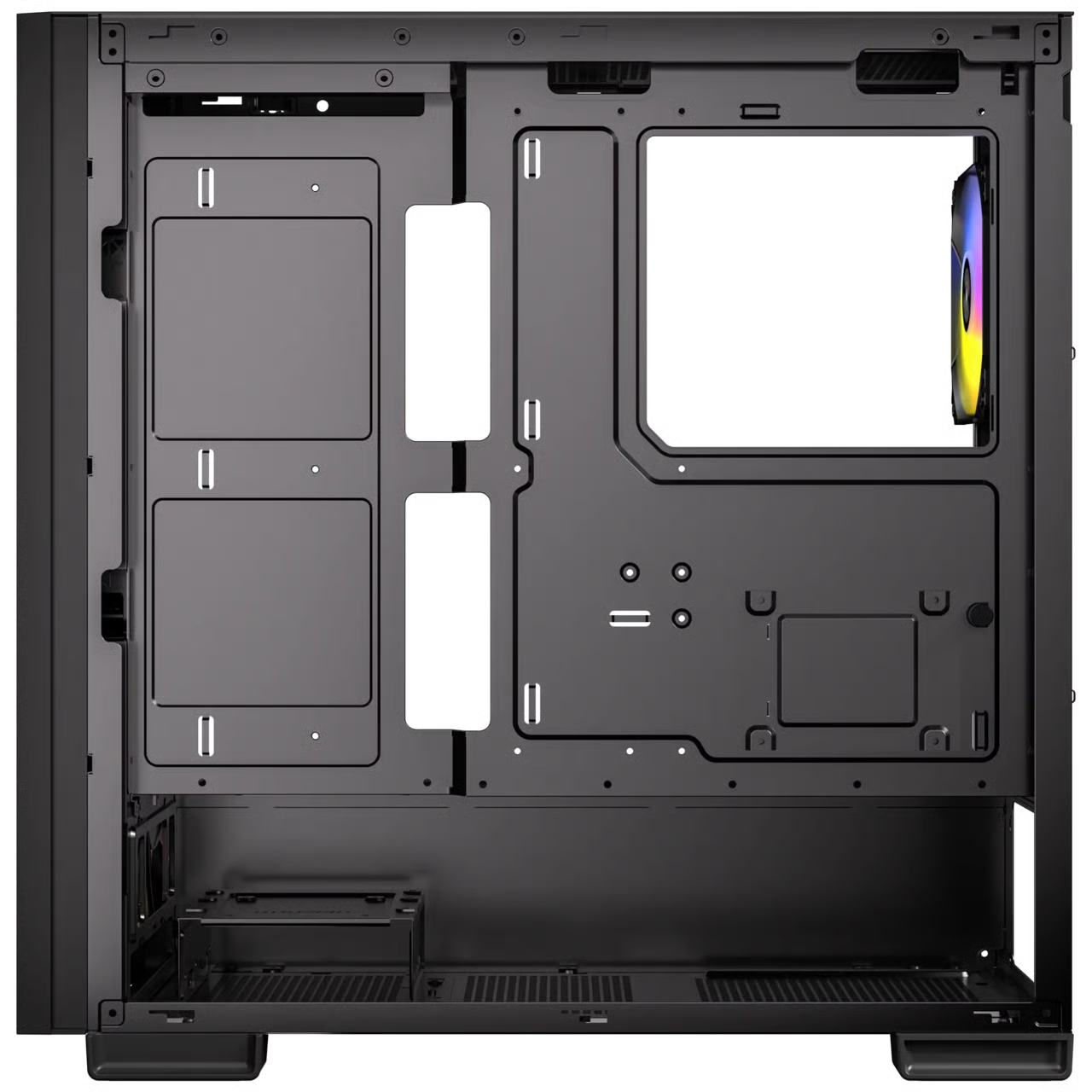 Okinos 612 ARGB ATX 機箱 【預裝4把ARGB風扇】