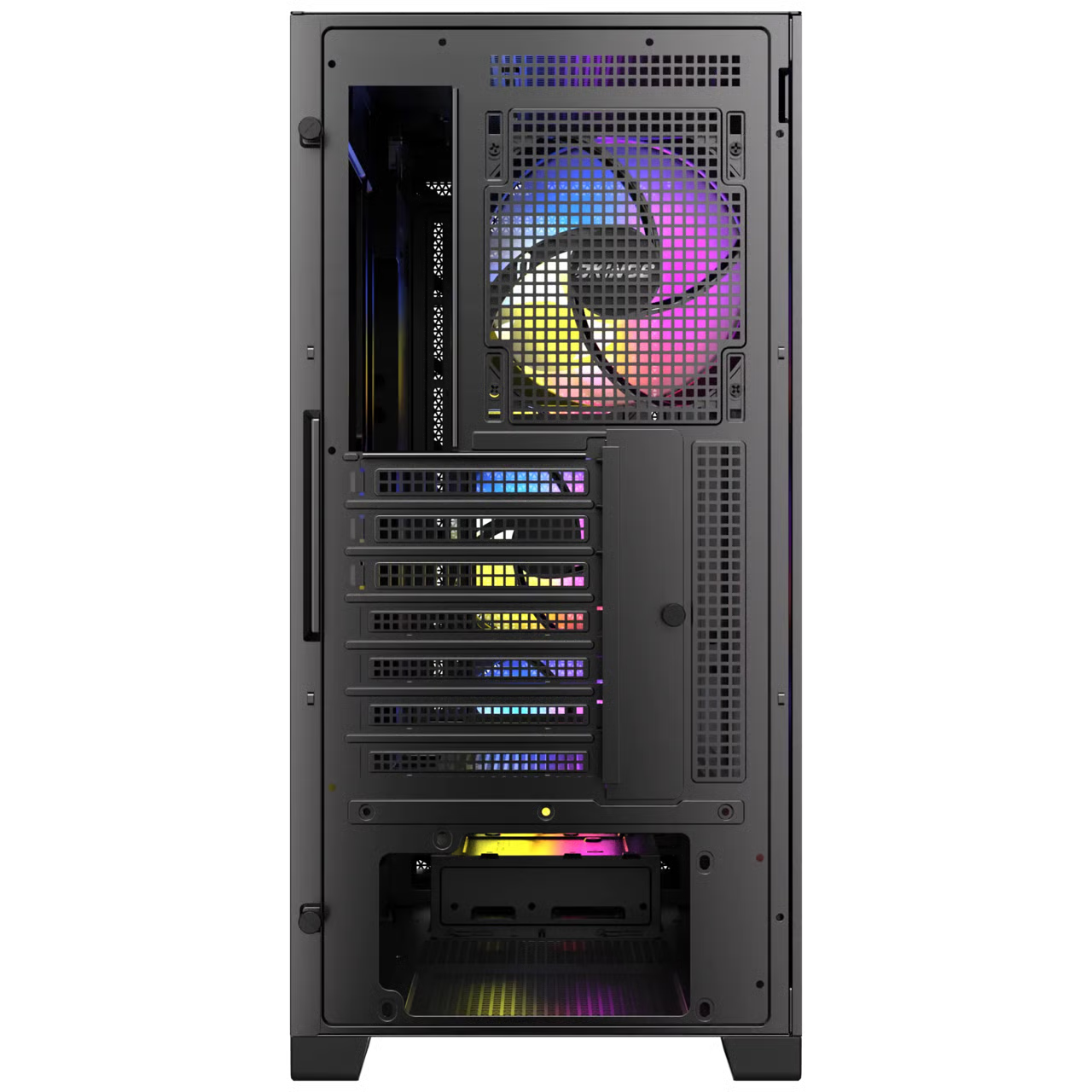 Okinos 612 ARGB ATX 機箱 【預裝4把ARGB風扇】