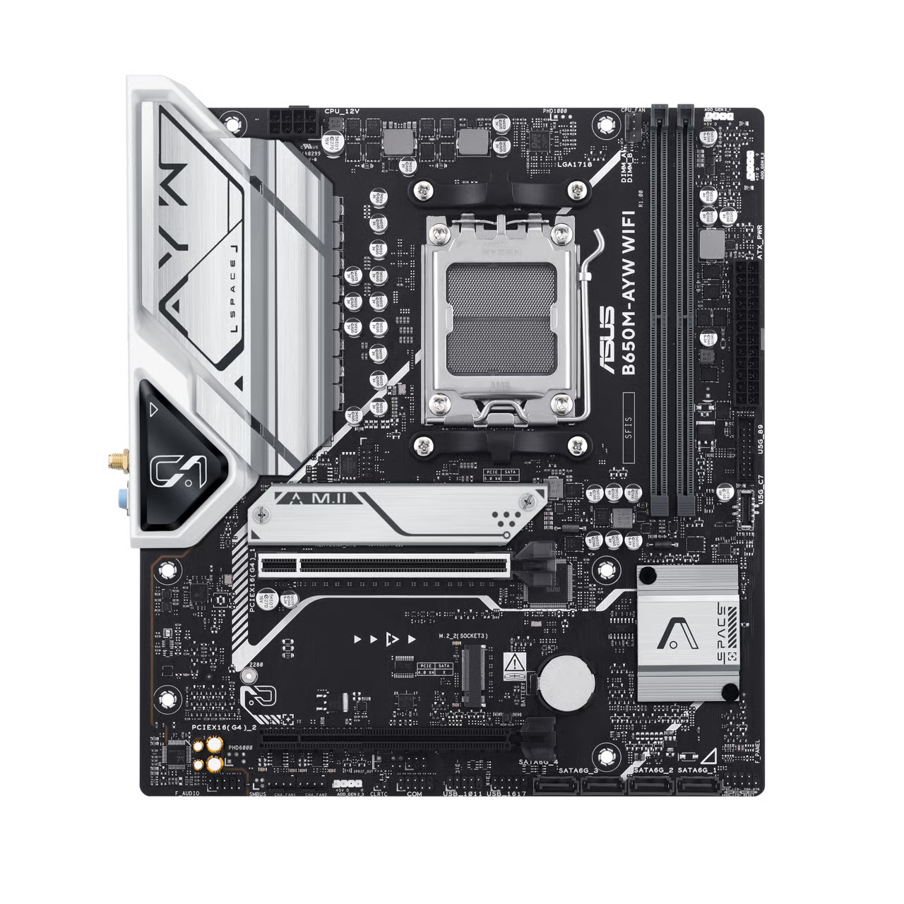 ASUS 華碩 B650M-AYW WIFI Micro-ATX 主機板 (DDR5)