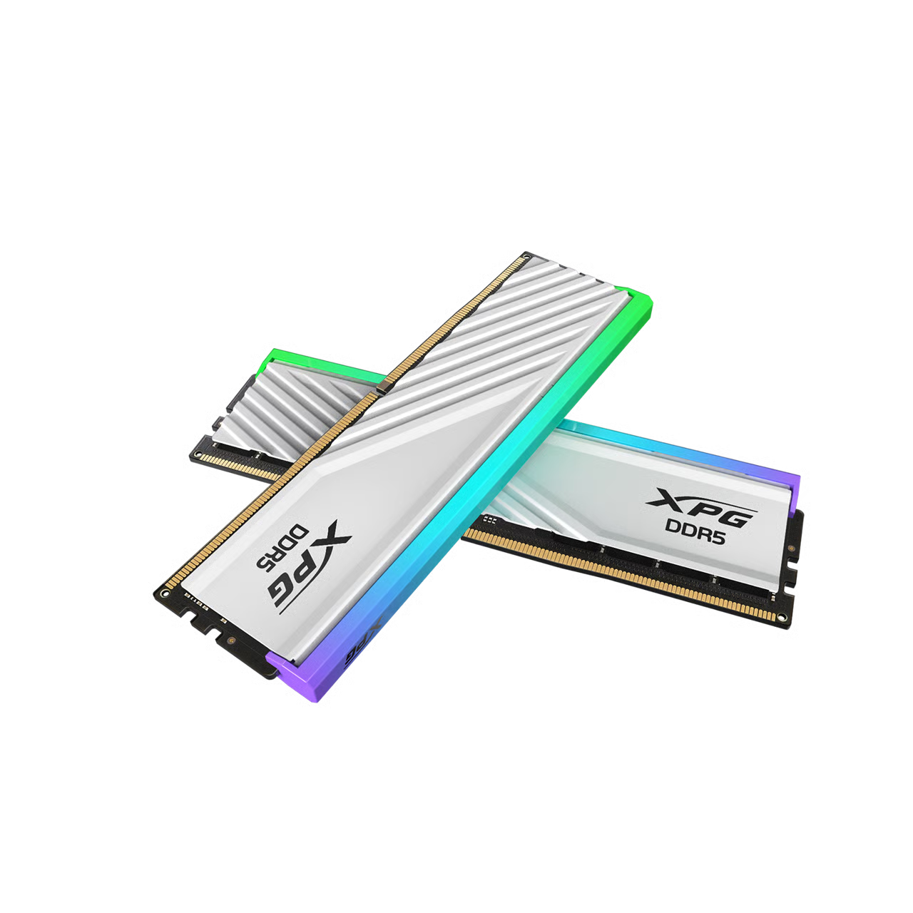 ADATA XPG Lancer Blade RGB DDR5 White 32GB (16GB x 2) 6000MHz CL30 (AX5U6000C3016G-DTLABRWH)