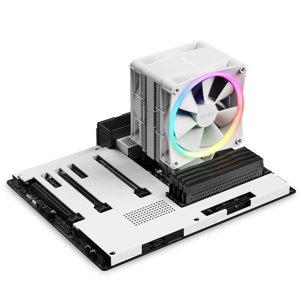 NZXT T120 RGB 風冷散熱器 - White 白色