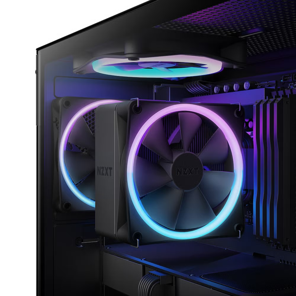 NZXT T120 RGB 風冷散熱器 - Black 黑色