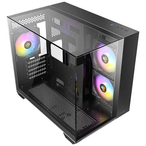 Antec CX600M TRIO ARGB Micro-ATX 機箱 - Black 黑色
