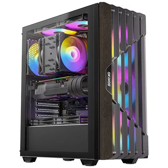 Okinos Cypress 5 ARGB ATX 機箱 【預裝4把ARGB風扇】