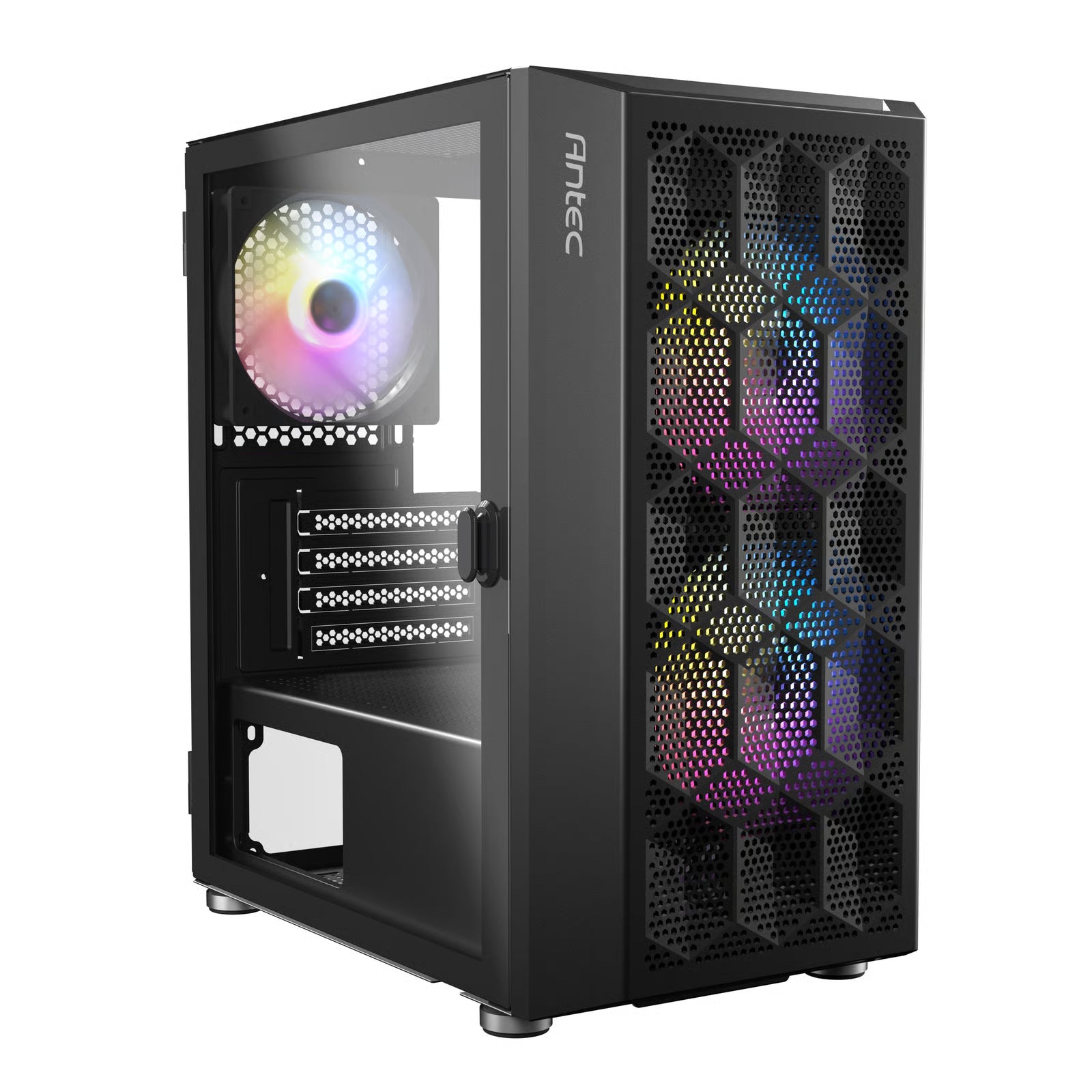Antec NX200M RGB Micro-ATX 機箱 (Fixed-RGB 風扇 *3)