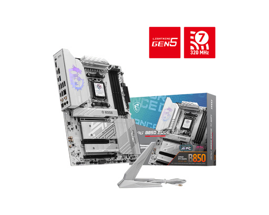 MSI 微星 MPG B850 EDGE TI WIFI ATX 主機板 (DDR5)