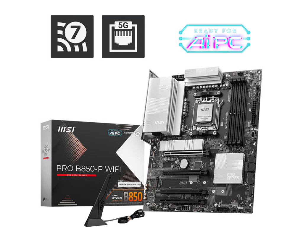 MSI 微星 MPG B850 EDGE TI WIFI ATX 主機板 (DDR5)