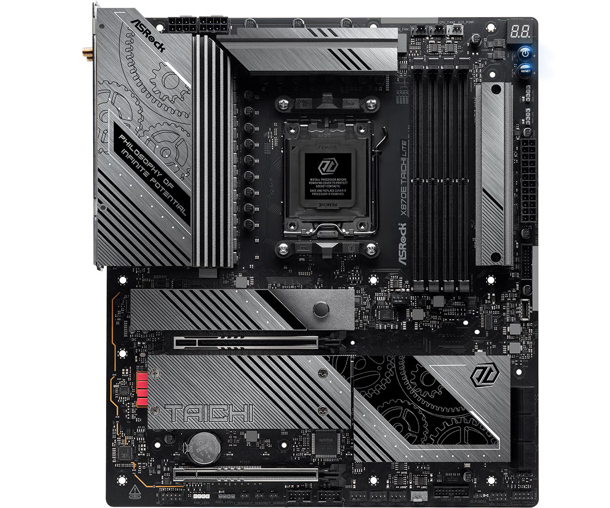 ASRock 華擎 X870E Taichi Lite E-ATX 主機板 (DDR5)