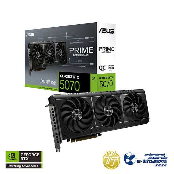 ASUS 華碩 PRIME GeForce RTX 5070 12GB OC 顯示卡