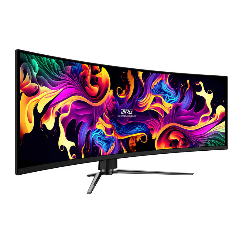 MSI 微星 MPG 491CQPX QD-OLED 量子點曲面電競顯示器 (49吋 / DQHD [5120 x 1440] / 0.03ms 240Hz / QD-OLED / 10bits / DisplayHDR True Black 400 / Type-C 90W / HDMI 2.1)