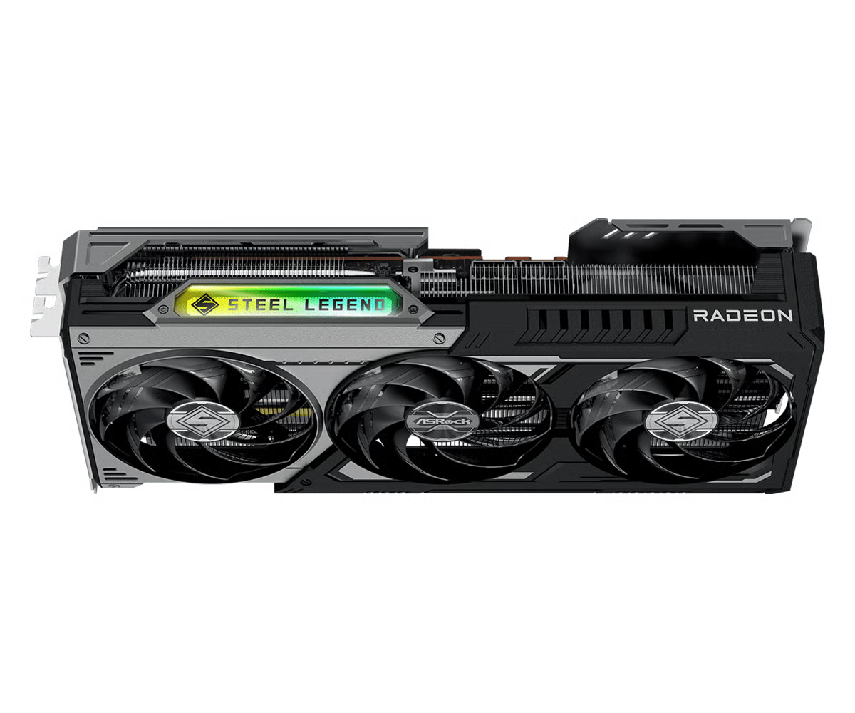 ASRock 華擎 RX 9070 XT Steel Legend Dark 16GB 顯示卡