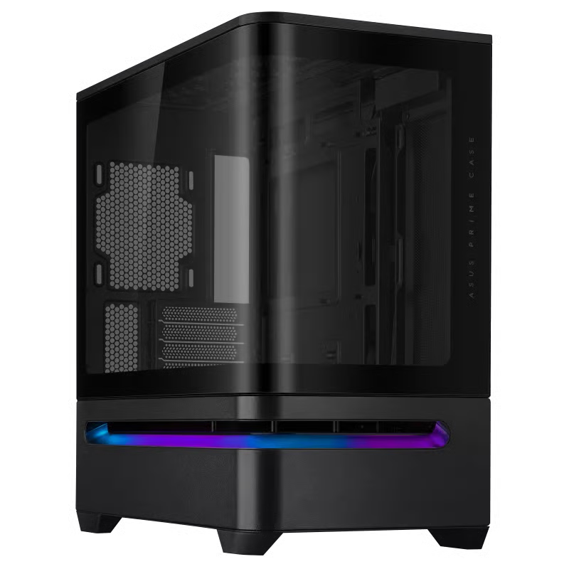 ASUS 華碩 Prime AP202 Micro-ATX 機箱 - Black 黑色 機箱 MATX 機箱 ASUS 華碩 MATX Black 黑色