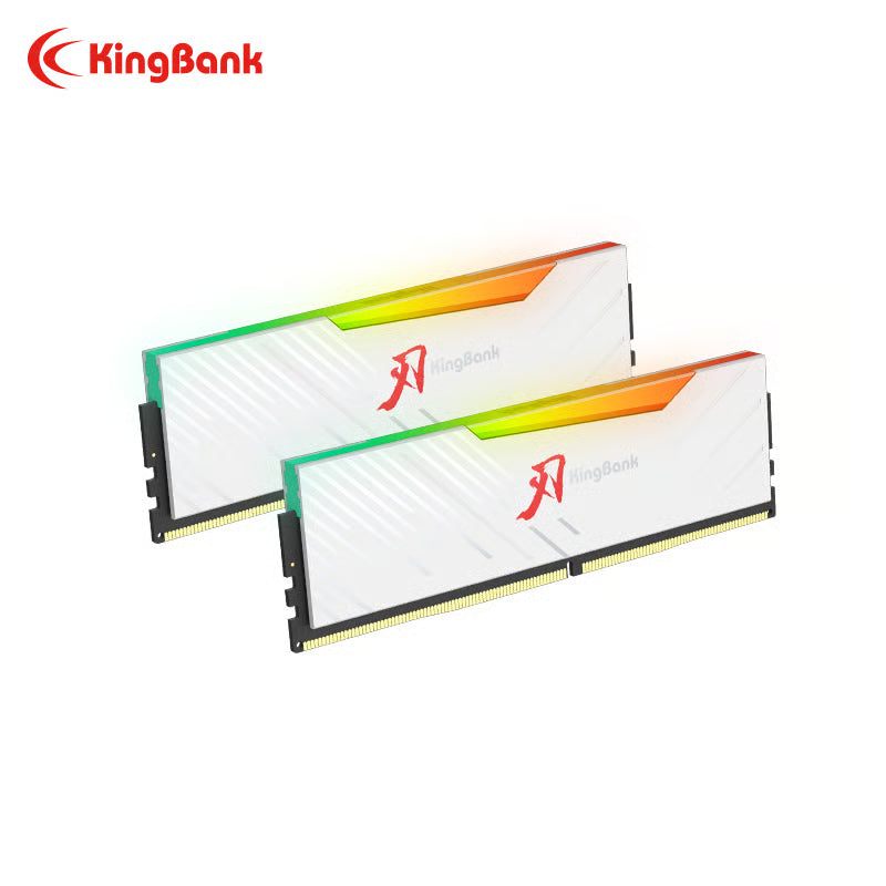 KingBank KRRW RGB DDR5 White 32GB (16GB x 2) 6000MHz CL30 (K5.01.FLM5ED9304)