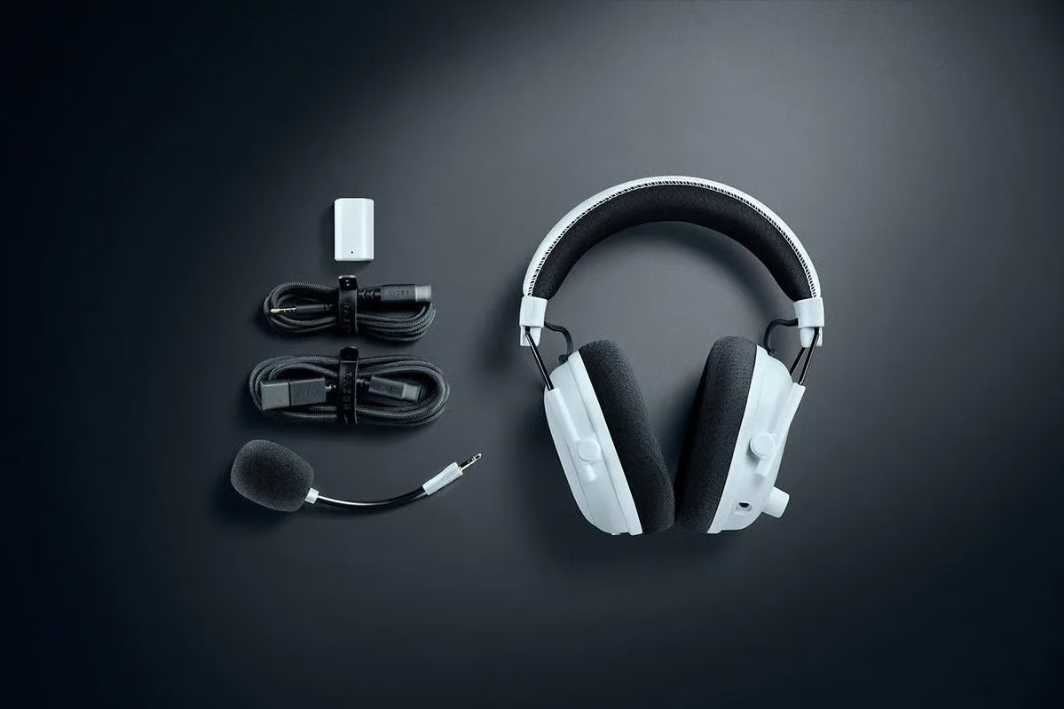Razer BlackShark V3 Pro Wireless 無線遊戲耳機 - White 白色