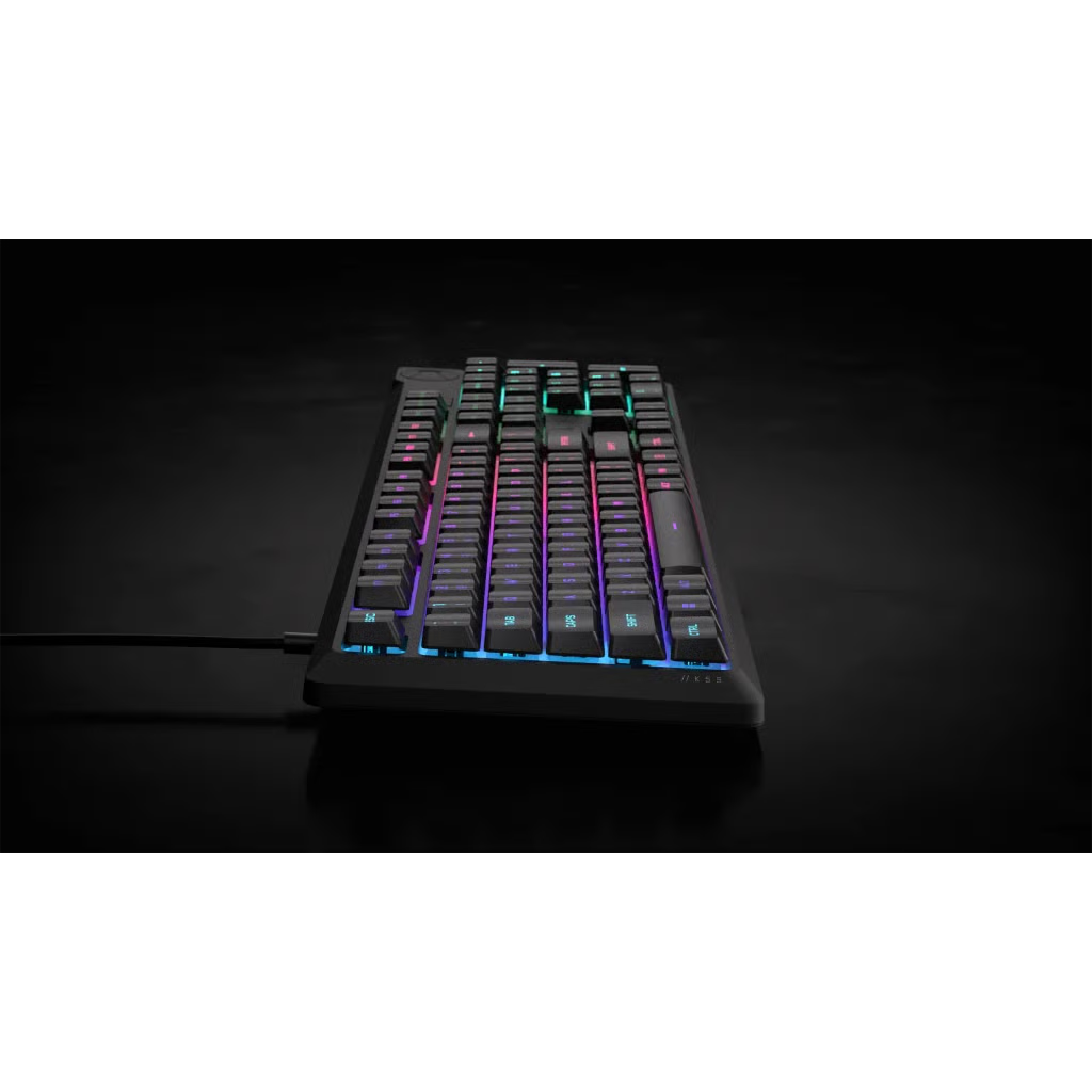 Corsair K55 Core RGB 電競鍵盤 - Black 黑色
