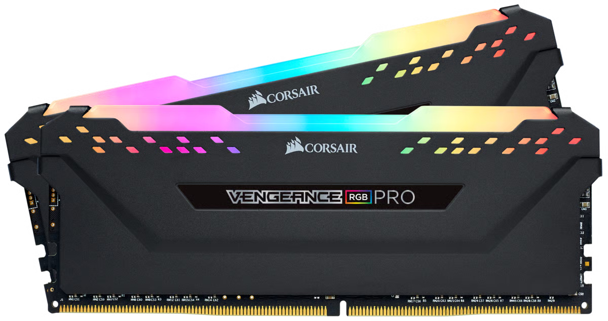 Corsair VENGEANCE RGB PRO DDR4 32GB (16GB x 2) 3200MHz CL16