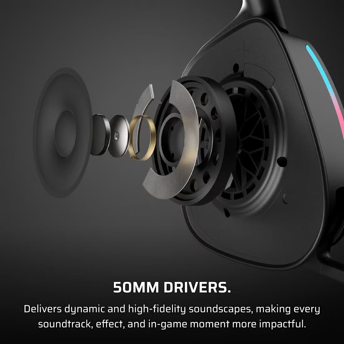 Corsair VOID WIRELESS v2 Gaming Headset— Carbon 無線遊戲耳機
