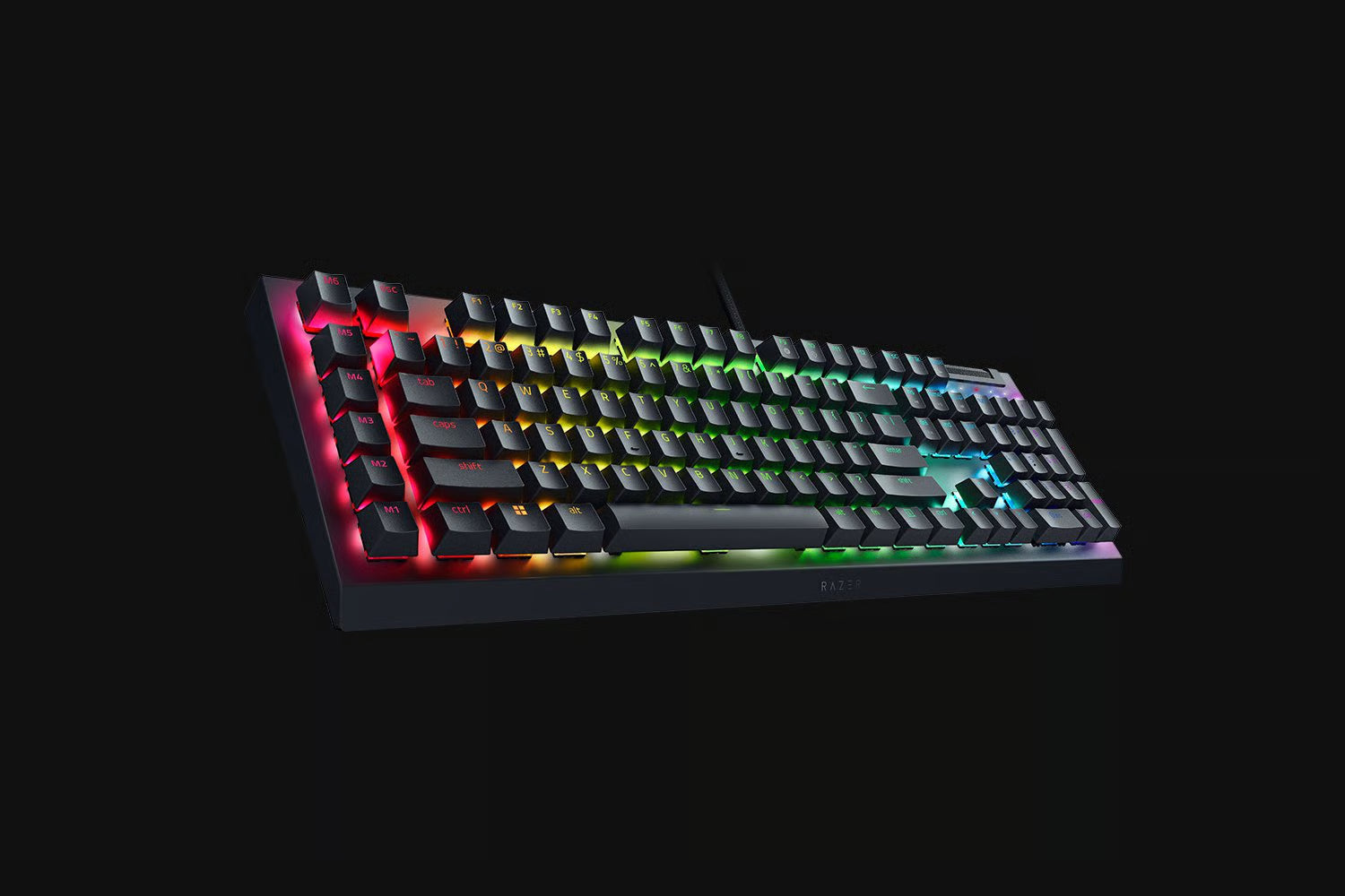 Razer BlackWidow V4 X 電競遊戲鍵盤 - 綠軸 - US