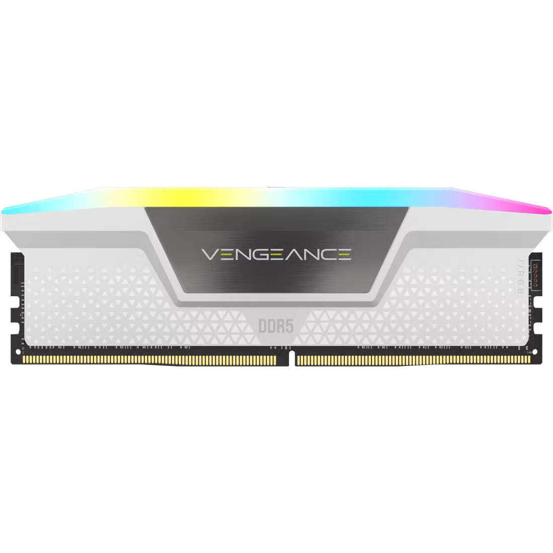 Corsair VENGEANCE RGB DDR5 White 64GB (32GB x 2) 6000MHz CL30 - AMD EXPO (CMH64GX5M2B6000Z30W)