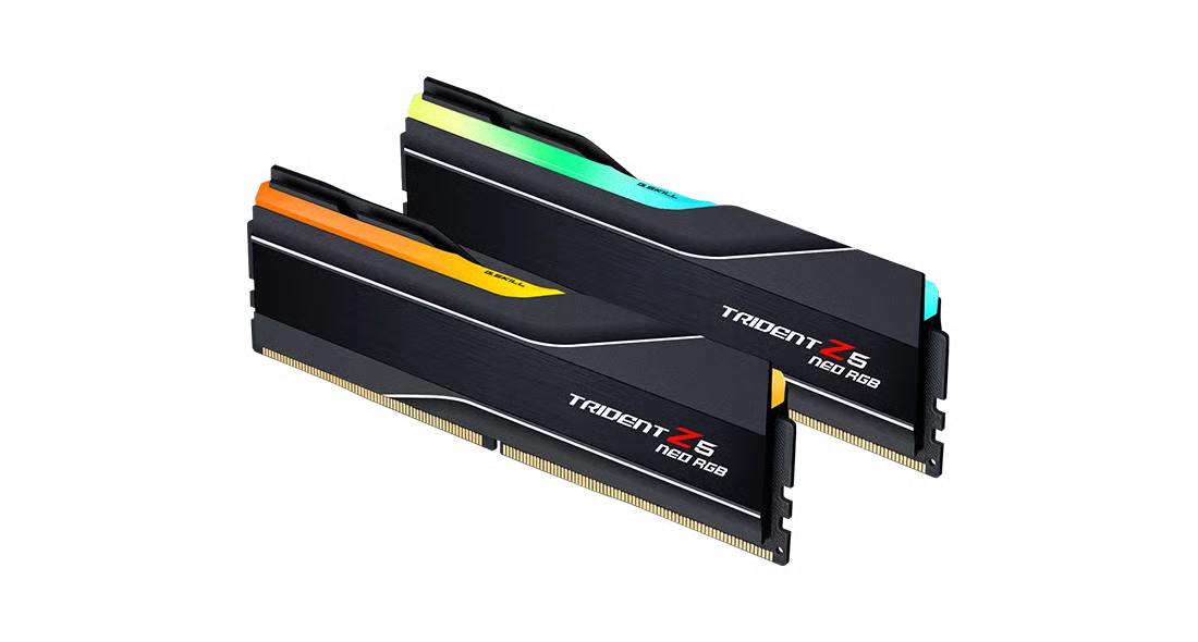G.Skill Trident Z5 Neo RGB DDR5 32GB (16GB x 2) 6000MHz CL30 - AMD EXPO (F5-6000J3038F16GX2-TZ5NR)