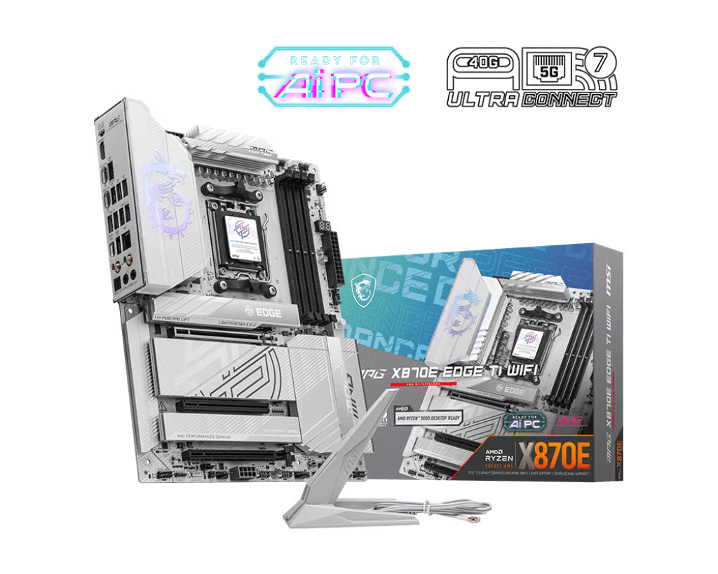 MSI 微星 MPG X870E EDGE TI WIFI ATX 主機板 (DDR5)