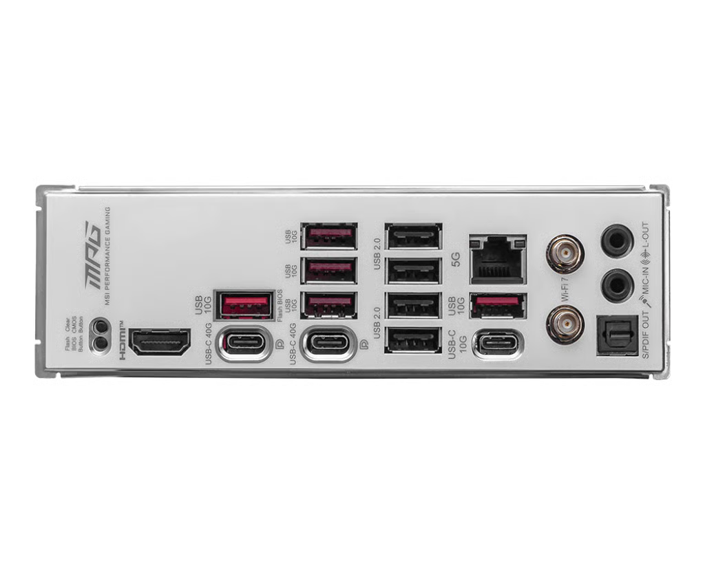 MSI 微星 MPG X870E EDGE TI WIFI ATX 主機板 (DDR5)