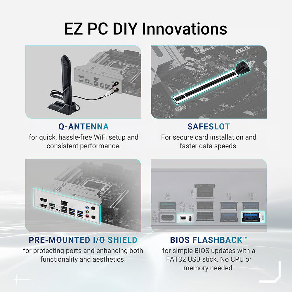 ASUS 華碩 PRIME Z890M-PLUS WIFI-CSM Micro-ATX 主機板 (DDR5)