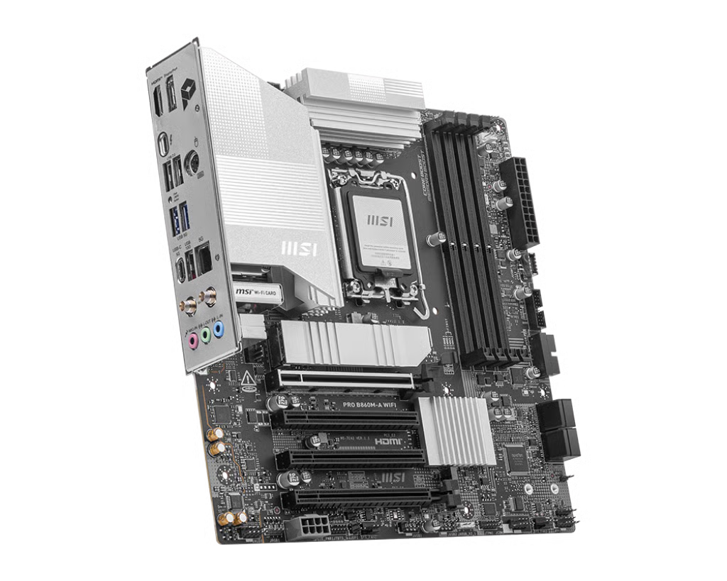 MSI 微星 PRO B860M-A WIFI Micro-ATX 主機板 (DDR5)