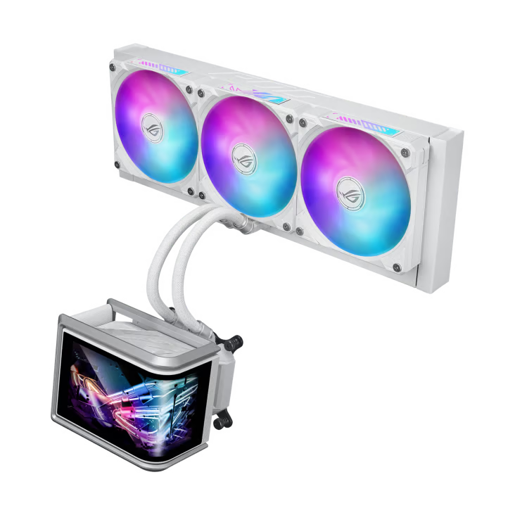 ASUS 華碩 ROG RYUO IV SLC 360 ARGB White Edition 360mm 水冷散熱器 - White 白色