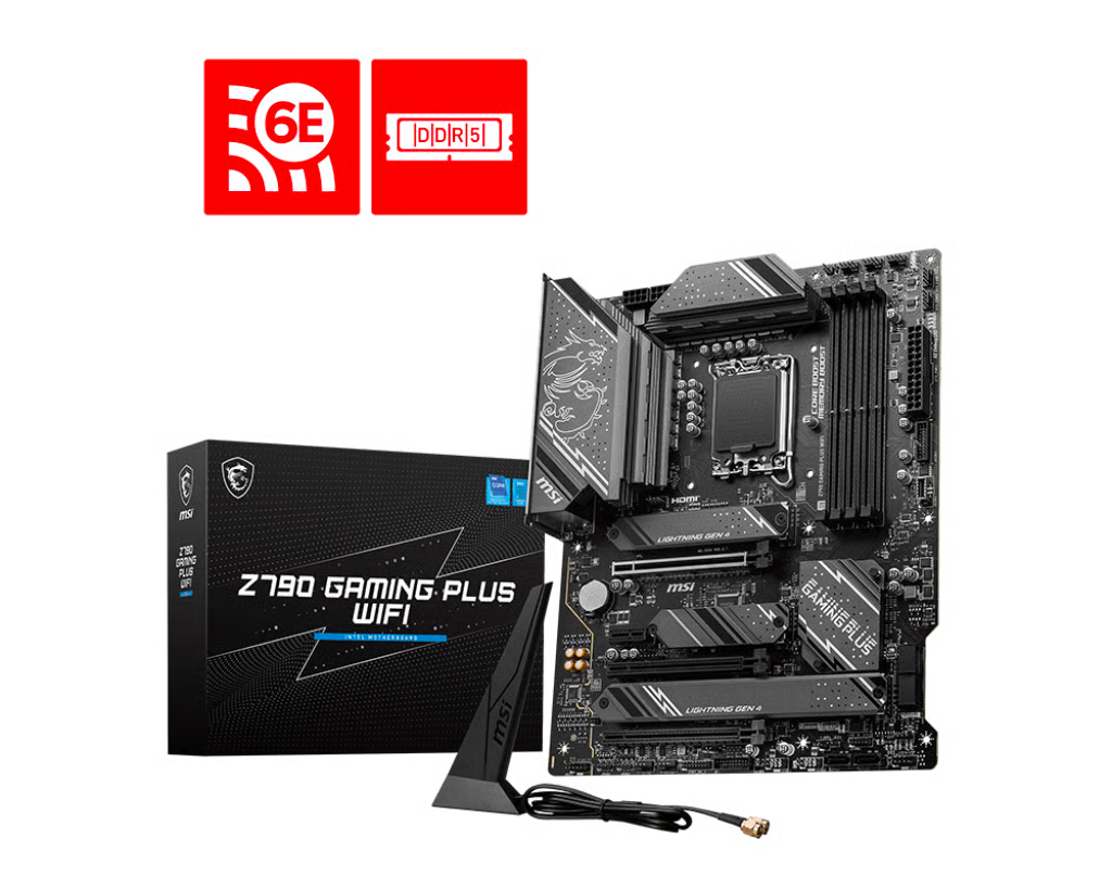 MSI 微星 Z790 GAMING PLUS WIFI ATX 主機板 (DDR5)
