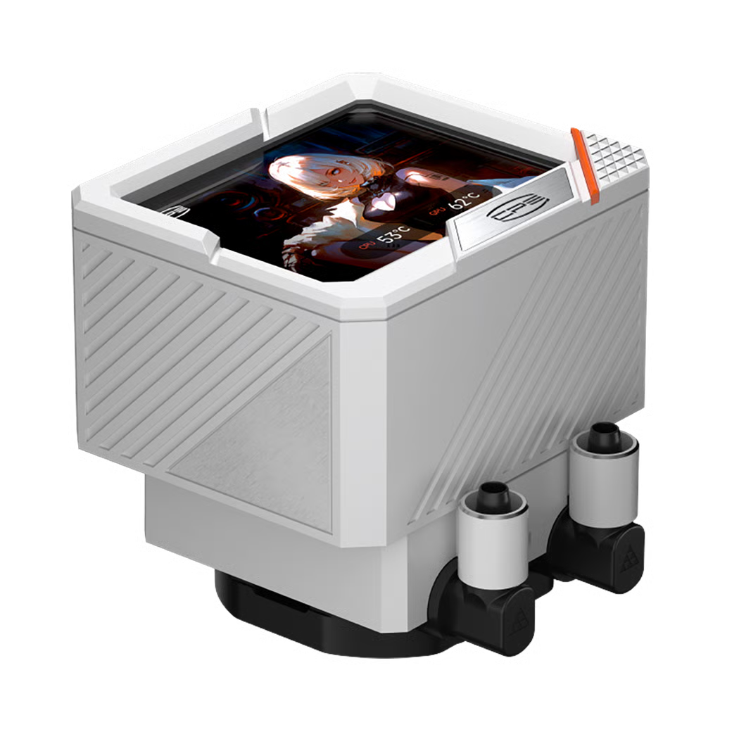 PCCOOLER GT360 ARGB Display 360mm 水冷散熱器 - White 白色