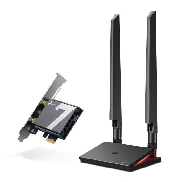 TP-Link Archer TBE550E BE9300 三頻 WiFi 7 藍牙 5.4 PCIe 接收器