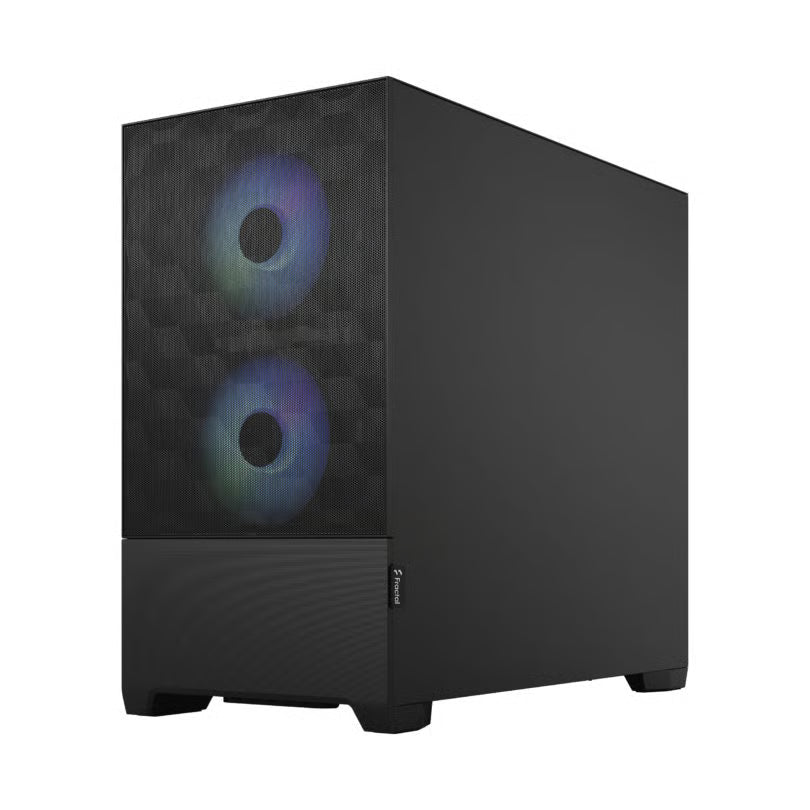 Fractal Design Pop Mini Air RGB Clear Tint Micro-ATX 機箱 - Black 黑色