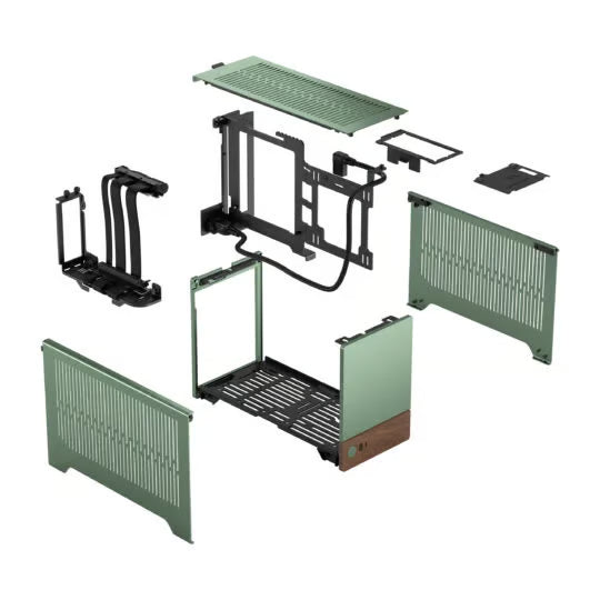 Fractal Design Terra Mini-ITX 機箱 - Jade 翡翠綠