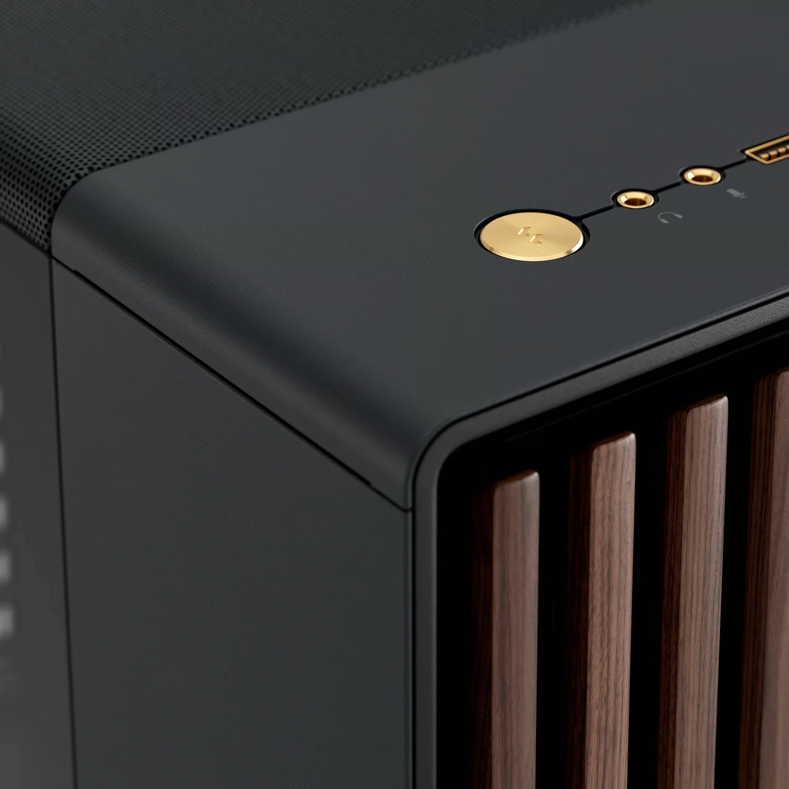 Fractal Design North XL ATX 機箱 - Charcoal Black Dark TG